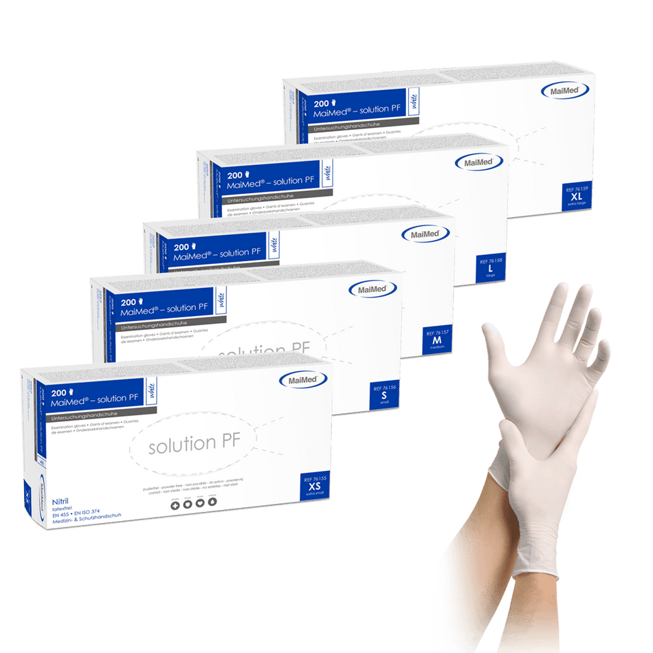 MaiMed® solution PF - Nitril-Untersuchungshandschuh