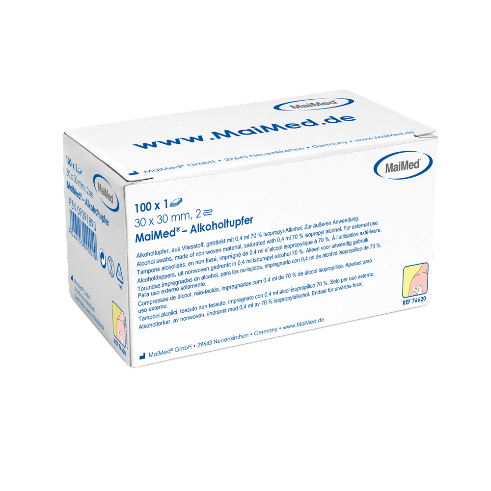 MaiMed® Alkoholtupfer - Alkoholtupfer