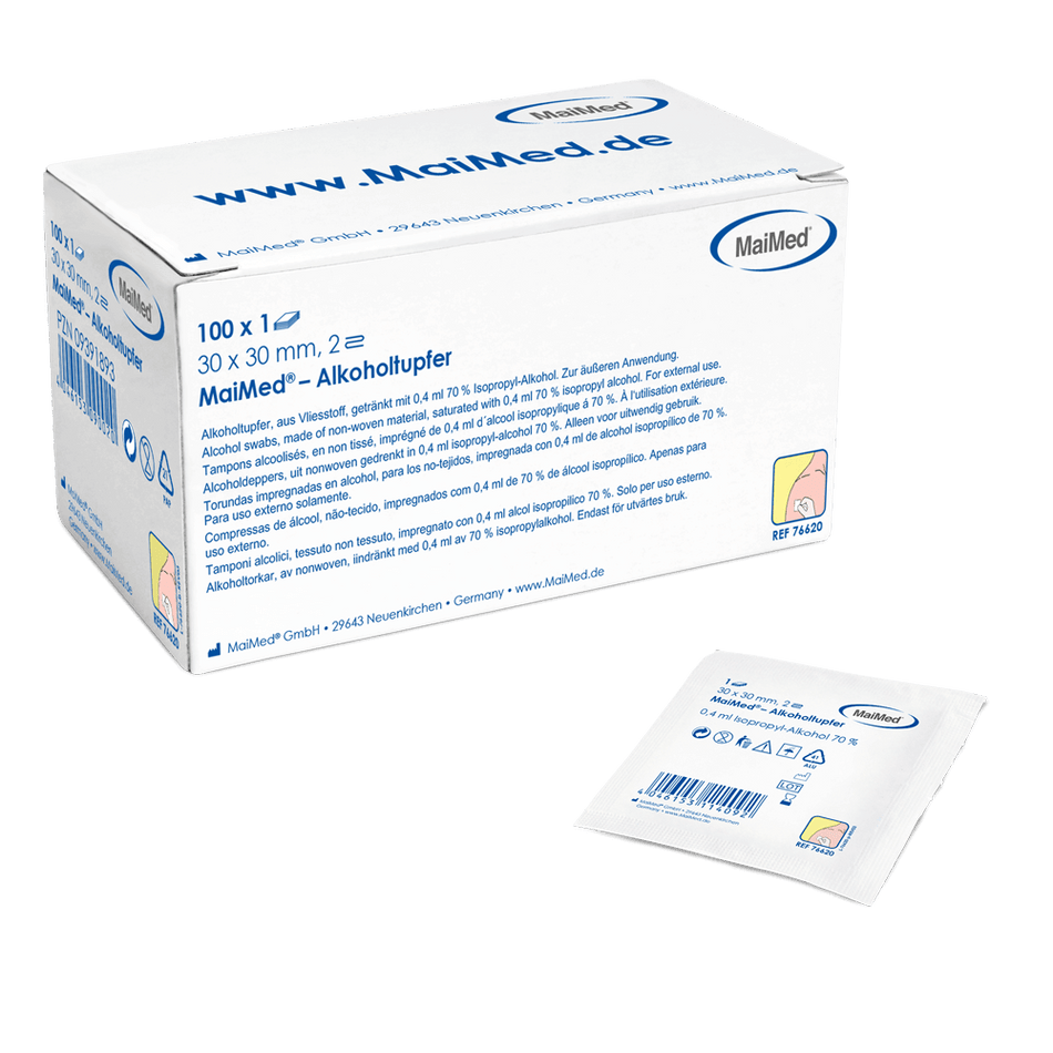 MaiMed® Alkoholtupfer - Alkoholtupfer