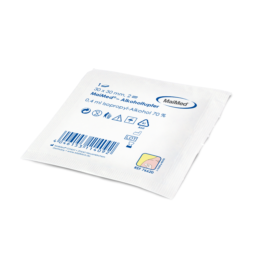 MaiMed® Alkoholtupfer - Alkoholtupfer