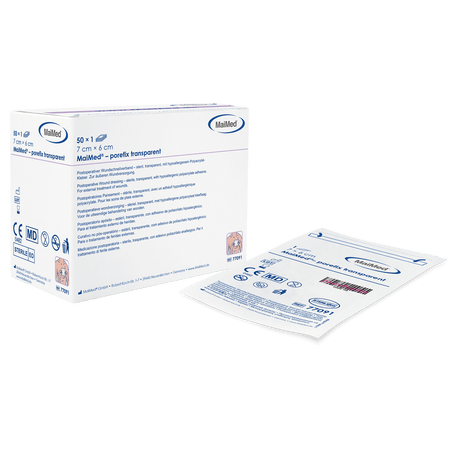 MaiMed® porefix transparent steril - Postoperativer Wundschnellverband (transparent)