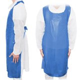 MaiMed® Apron PE - Einwegschürze | Farbe: Blau | Materialstärke: Leicht