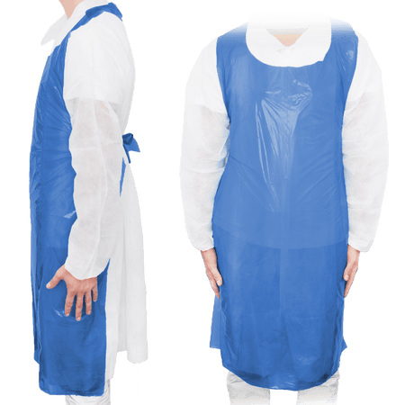 MaiMed® Apron PE - Einwegschürze | Farbe: Blau | Materialstärke: Leicht