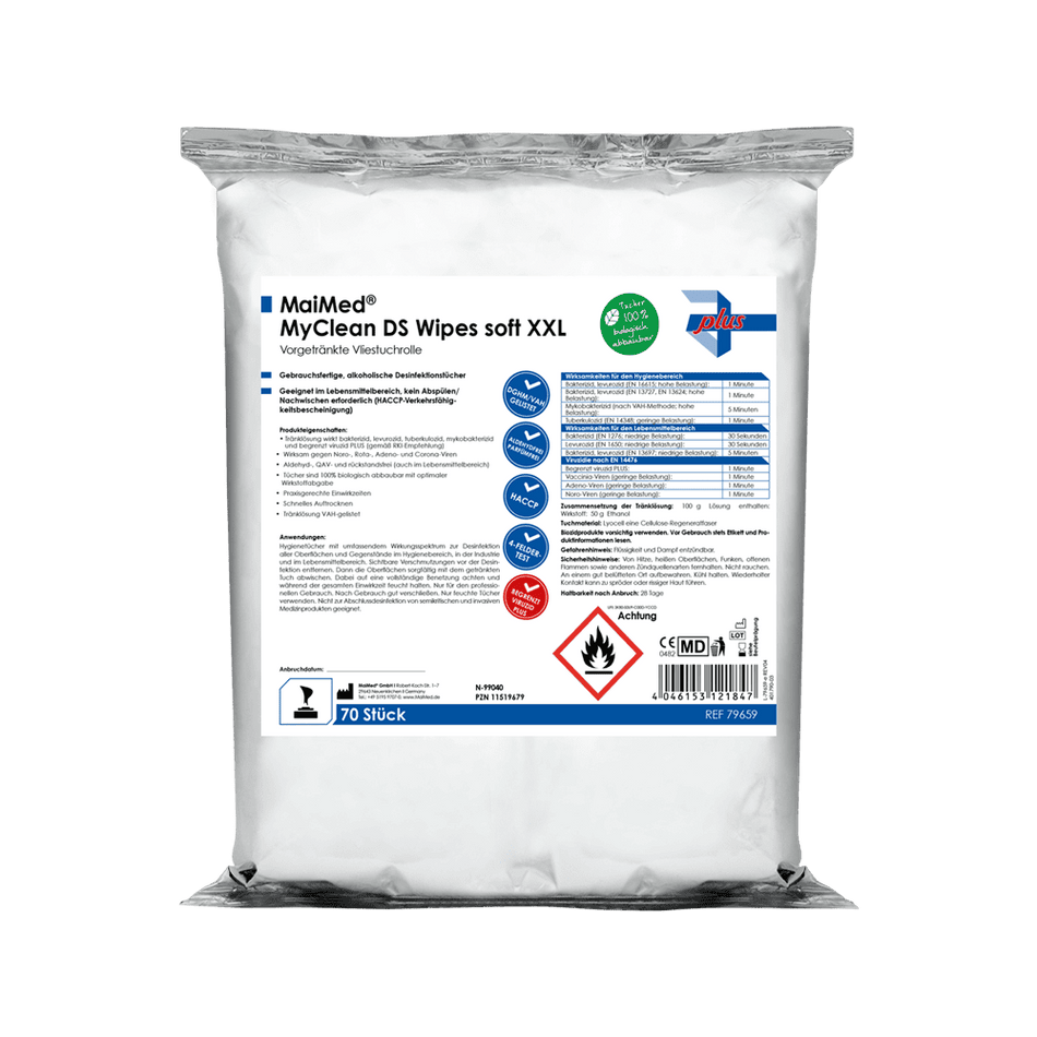 MaiMed® MyClean DS Wipes soft XXL - Desinfektionstuch