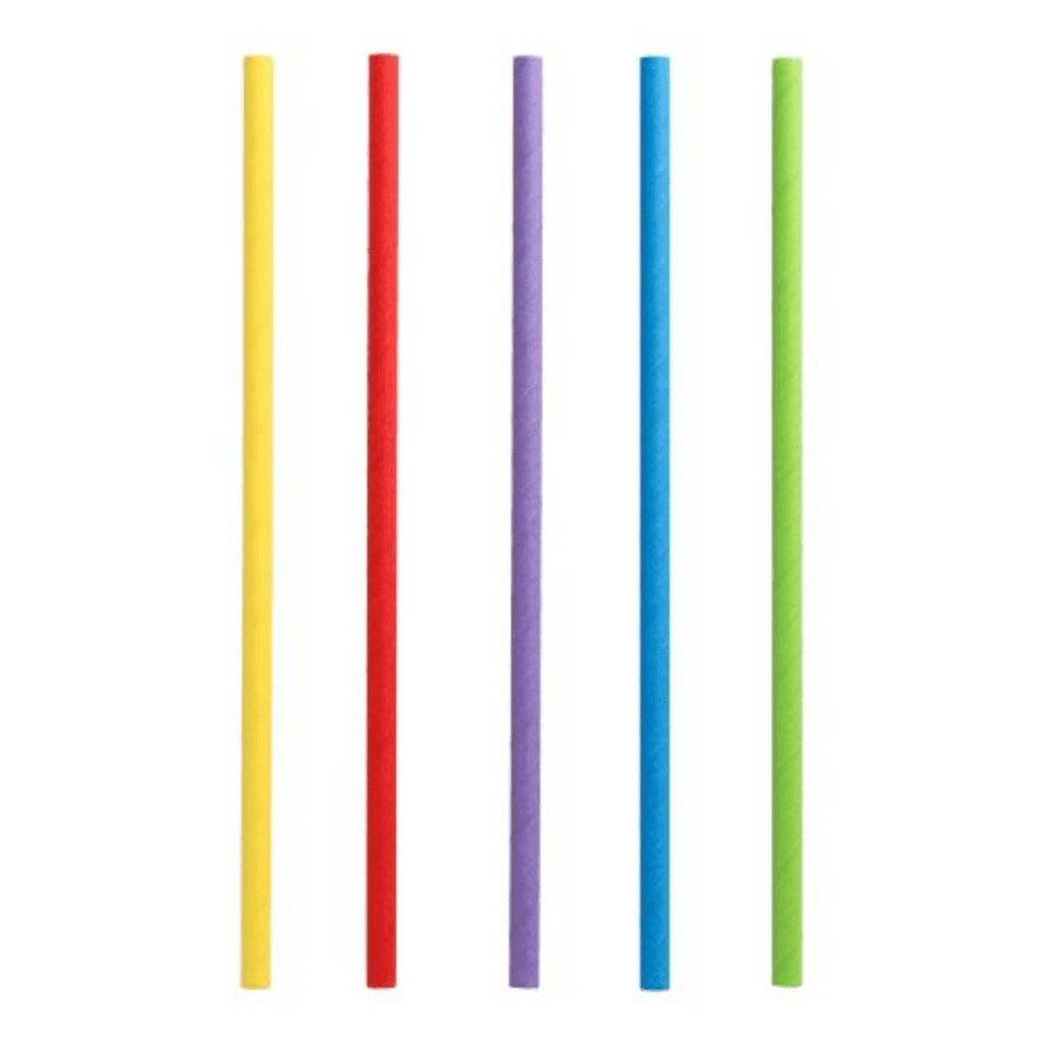 PAPSTAR Shake-Halme Papier Ø 8 mm 25 cm | 135 Stück