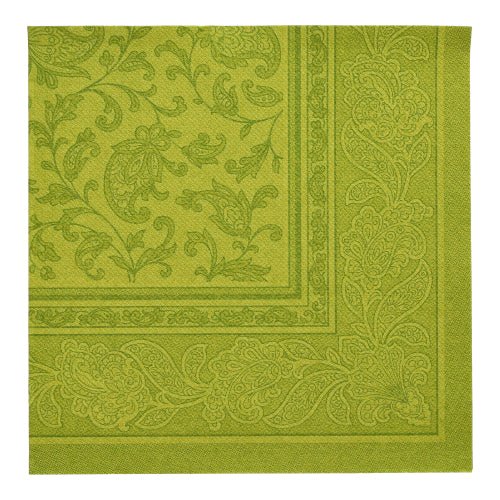 PAPSTAR 50 Servietten "ROYAL Collection" 1/4-Falz 40 x 40 cm grün