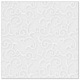 PAPSTAR 50 Servietten "ROYAL Collection" 1/4-Falz 40 x 40 cm weiss