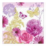 PAPSTAR 20 Servietten, 33 cm x 33 cm 3-lagig 1/4-Falz Design Set 5