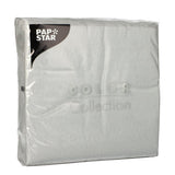 PAPSTAR 100 Servietten, 1-lagig 1/4-Falz 33 cm x 33 cm