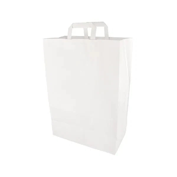 PAPSTAR 50 Tragetaschen, Papier mit Tragegriff