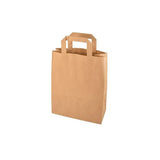 PAPSTAR 50 Tragetaschen, Papier mit Tragegriff