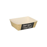 PAPSTAR 50 Pommes-Frites-Trays "pure" "Good Food" 3,5 cm x 7 cm