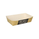 PAPSTAR 50 Pommes-Frites-Trays "pure" "Good Food" 3,5 cm x 7 cm