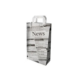 PAPSTAR 50 Tragetaschen, Papier mit Tragegriff