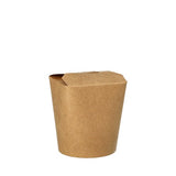 PAPSTAR 25 Snackboxen, Pappe eckig braun