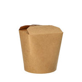 PAPSTAR 25 Snackboxen, Pappe eckig braun