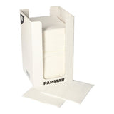 PAPSTAR 100 Servietten, 2-lagig "PUNTO" 1/4-Falz 20 cm x 20 cm