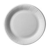 PAPSTAR 12 Teller, Pappe "pure" rund, weiss