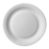 PAPSTAR 12 Teller, Pappe "pure" rund, weiss