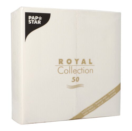 PAPSTAR 50 Servietten "ROYAL Collection" 1/8-Falz 40 x 40 cm