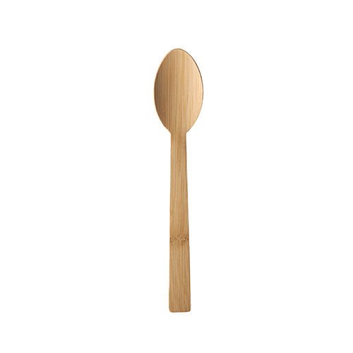 PAPSTAR Bambus Löffel "pure" 17 cm, umweltfreundlich und stabil | Faltschachtel (50 Stück)