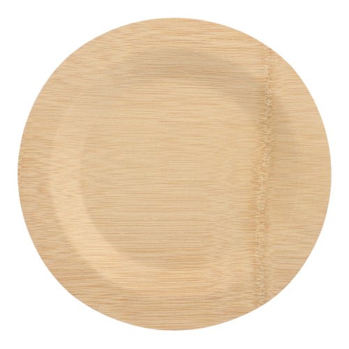 PAPSTAR 10 Teller, Bambus "pure" rund