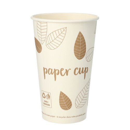 PAPSTAR 50 Trinkbecher, Pappe "pure" "ZERO"