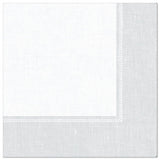 PAPSTAR 50 Servietten "ROYAL Collection" 1/4-Falz 40 x 40 cm weiss