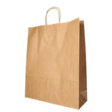 PAPSTAR 25 Tragetaschen, Papier mit gedrehtem Tragegriff
