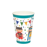 PAPSTAR 10 Trinkbecher, Pappe 0,2 L Ø 7 cm · 9,7 cm