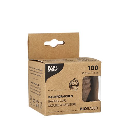 PAPSTAR 100 Backförmchen rund