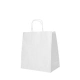PAPSTAR 25 Tragetaschen, Papier mit gedrehtem Tragegriff