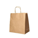 PAPSTAR 25 Tragetaschen, Papier mit gedrehtem Tragegriff