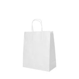 PAPSTAR 25 Tragetaschen, Papier mit gedrehtem Tragegriff