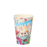 PAPSTAR 10 Trinkbecher, Pappe 0,2 L Ø 7 cm · 9,7 cm