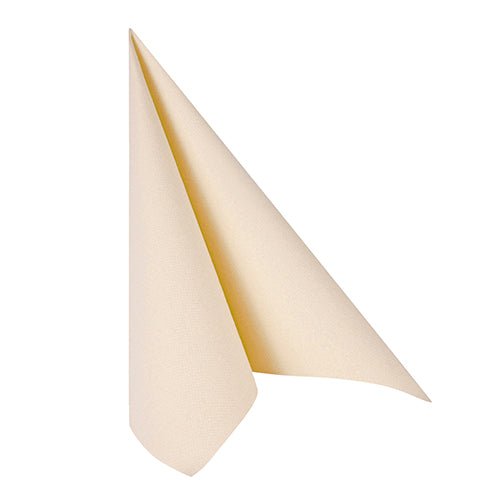 PAPSTAR 50 Servietten "ROYAL Collection" 1/4-Falz 40 x 40 cm champagner