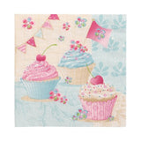 PAPSTAR 20 Servietten, 33 cm x 33 cm 3-lagig 1/4-Falz Design Set 6