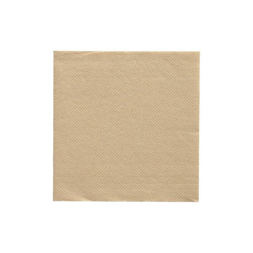 PAPSTAR Servietten 1/4-Falz, 24x24 cm sand, "DAILY Collection" | Folie (20 Stück)
