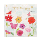 PAPSTAR 20 Servietten, 33 cm x 33 cm 3-lagig 1/4-Falz Design Set 6