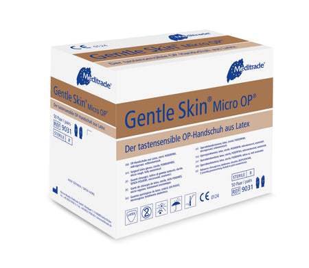 [MTD-BILD:9031_gentle_skin_micro_op_v1.jpg] Meditrade Gentle Skin® Micro OP® – OP-Handschuh aus Latex