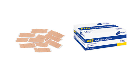 Meditrade ABE® Injektionspflaster – Maße: 2 × 4 cm | Inhalt: 500 Stück