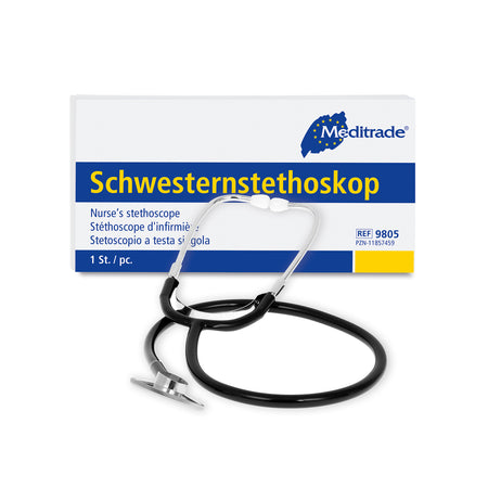 Meditrade Schwesternstethoskop – Inhalt: 1 Stück – Verpackungsansicht
