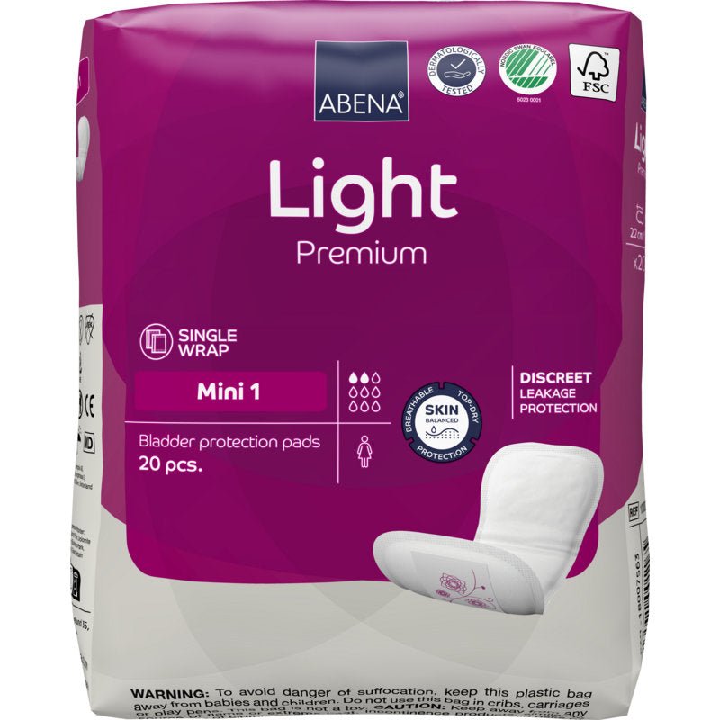 ABENA Light Mini 1, Premium    | Packung (20 Stück)