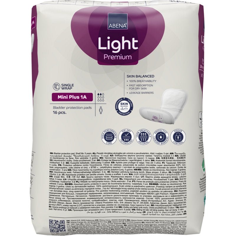 ABENA Light Mini Plus 1A, Premium    | Packung (16 Stück)