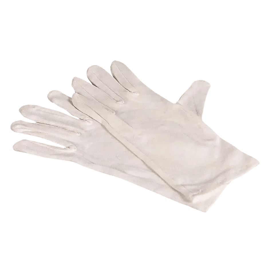 AMPri ECO-PLUS Unterziehhandschuhe Baumwolle puderfrei, weiß | Packung (12 Paare)