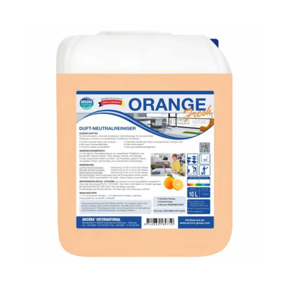 Arcora ORANGE FRESH Neutralreiniger mit Orangenduft, Konzentrat Arcora