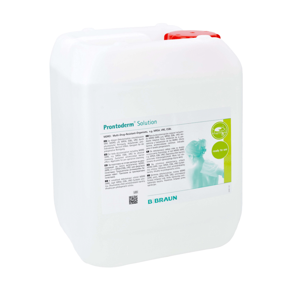 B.Braun Prontoderm® Lösung zur MRE-Dekolonisation von Haut und Schleimhaut