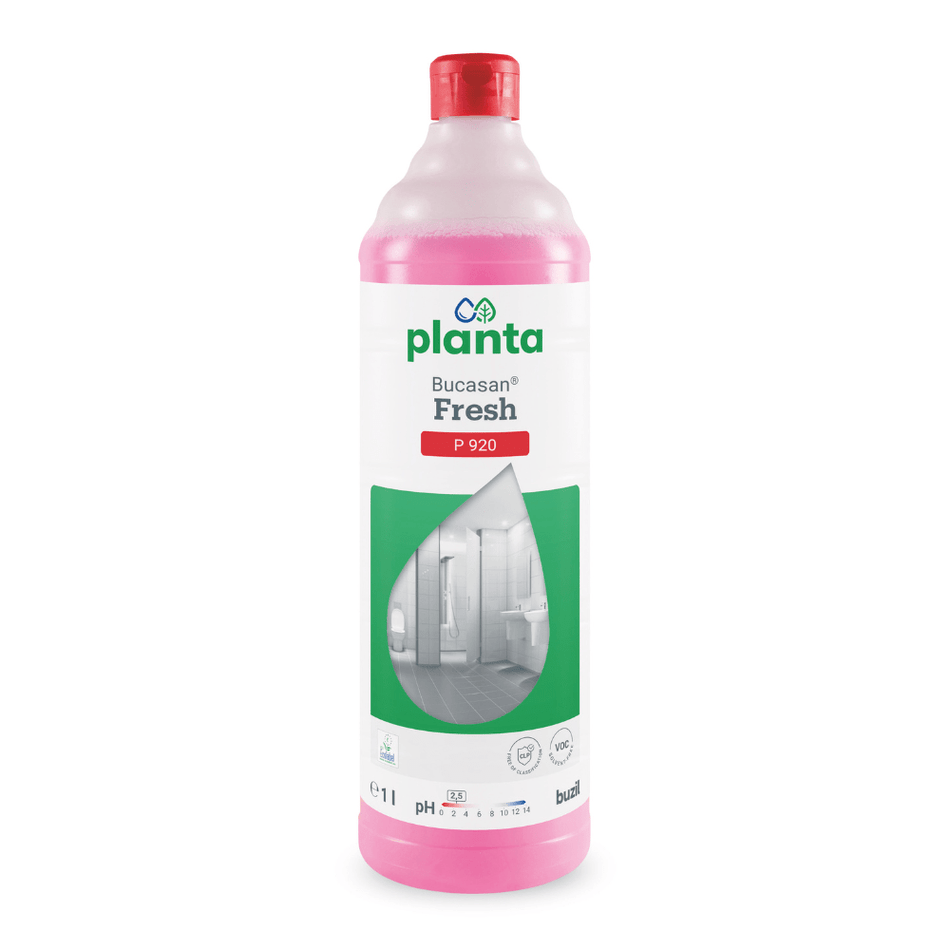 Buzil Bucasan® Fresh P 920 Ökologischer, universeller Sanitärunterhaltsreiniger