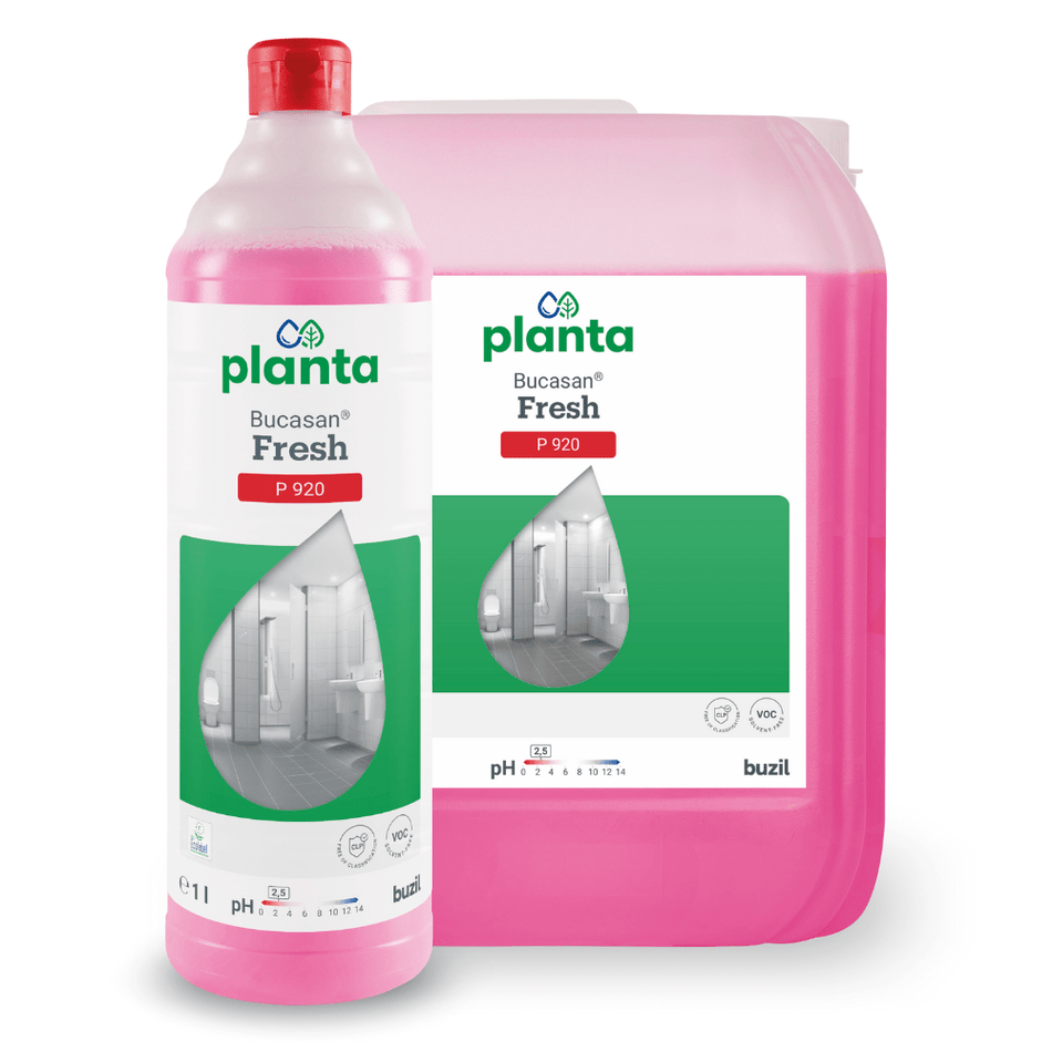Buzil Bucasan® Fresh P 920 Ökologischer, universeller Sanitärunterhaltsreiniger