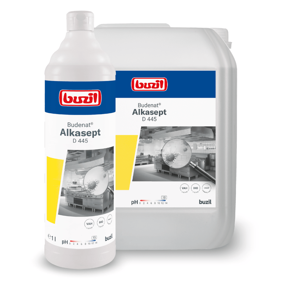 Buzil Budenat® Alkasept D 445 Hochalkalischer Desinfektionsreiniger